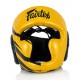 HG16 Шлем Fairtex тренировочный. Цвет золото. (M1)