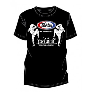 TS-RU MUAY THAI Футболка Fairtex Цвет Черный