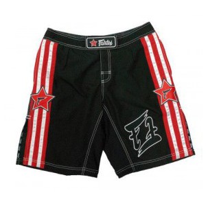 AB8. Универсальные Шорты Fairtex. Цвет черный.